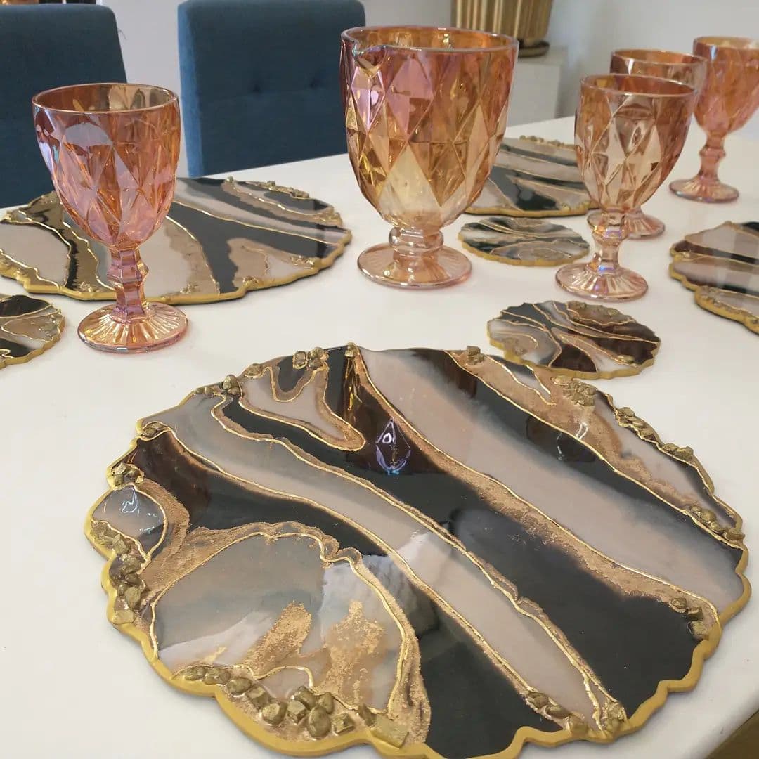 Placemat Set — Moscow Black - View 8