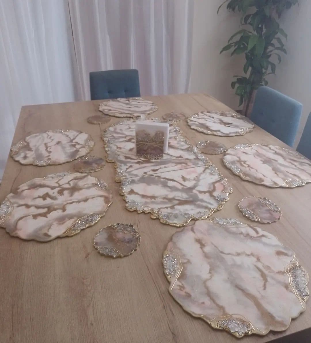 Placemat Set — Marble - View 4