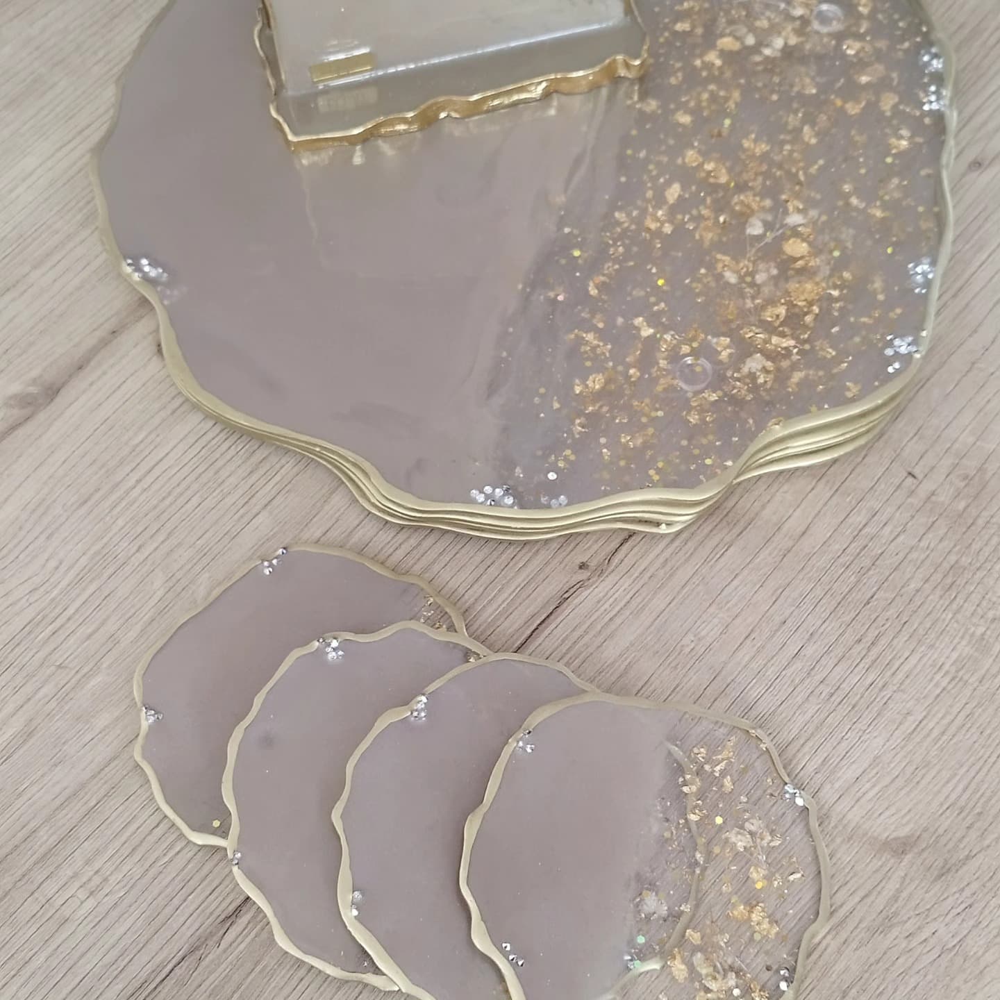 Placemat Set — Venecia Beige Dark - View 9