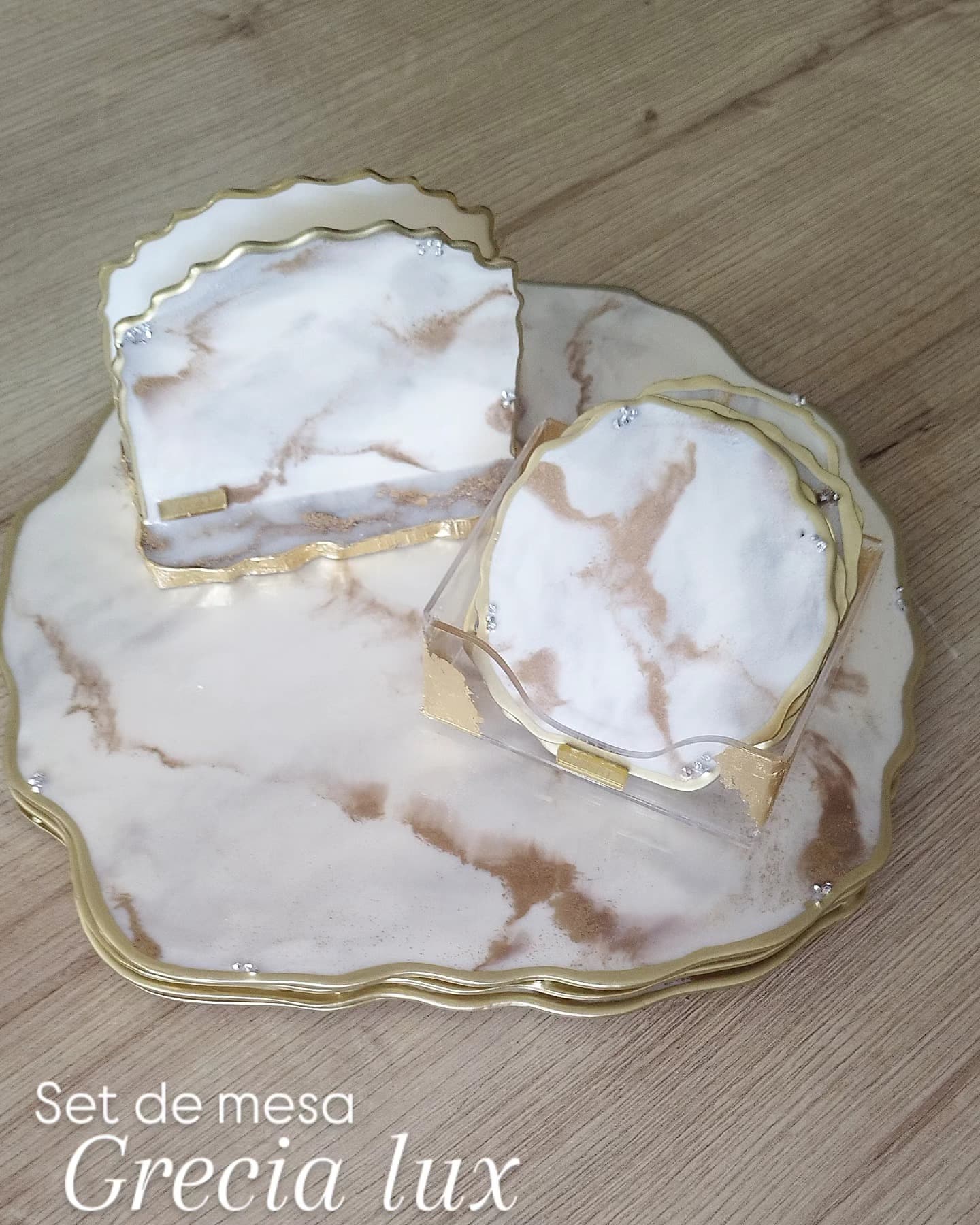Coaster Set — Greece