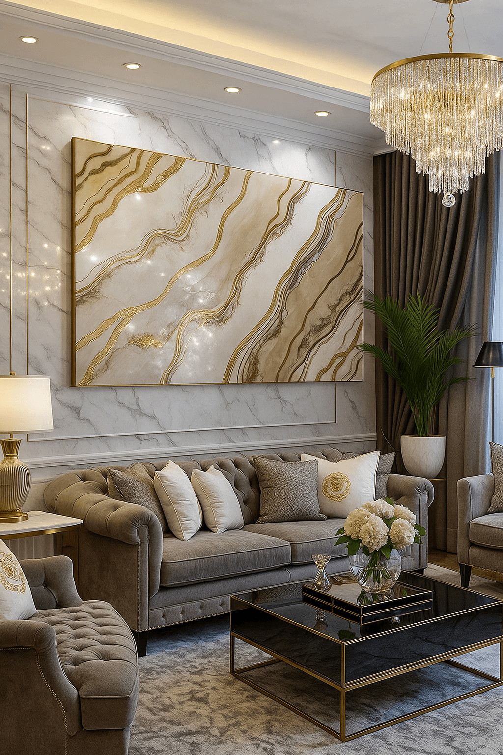 Cuadro Abstacto Oriente lux