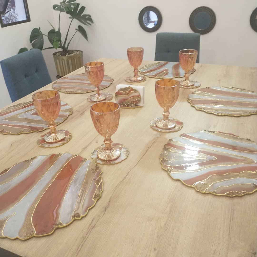 Set de Mesa MOSCU Cobrizo - View 5