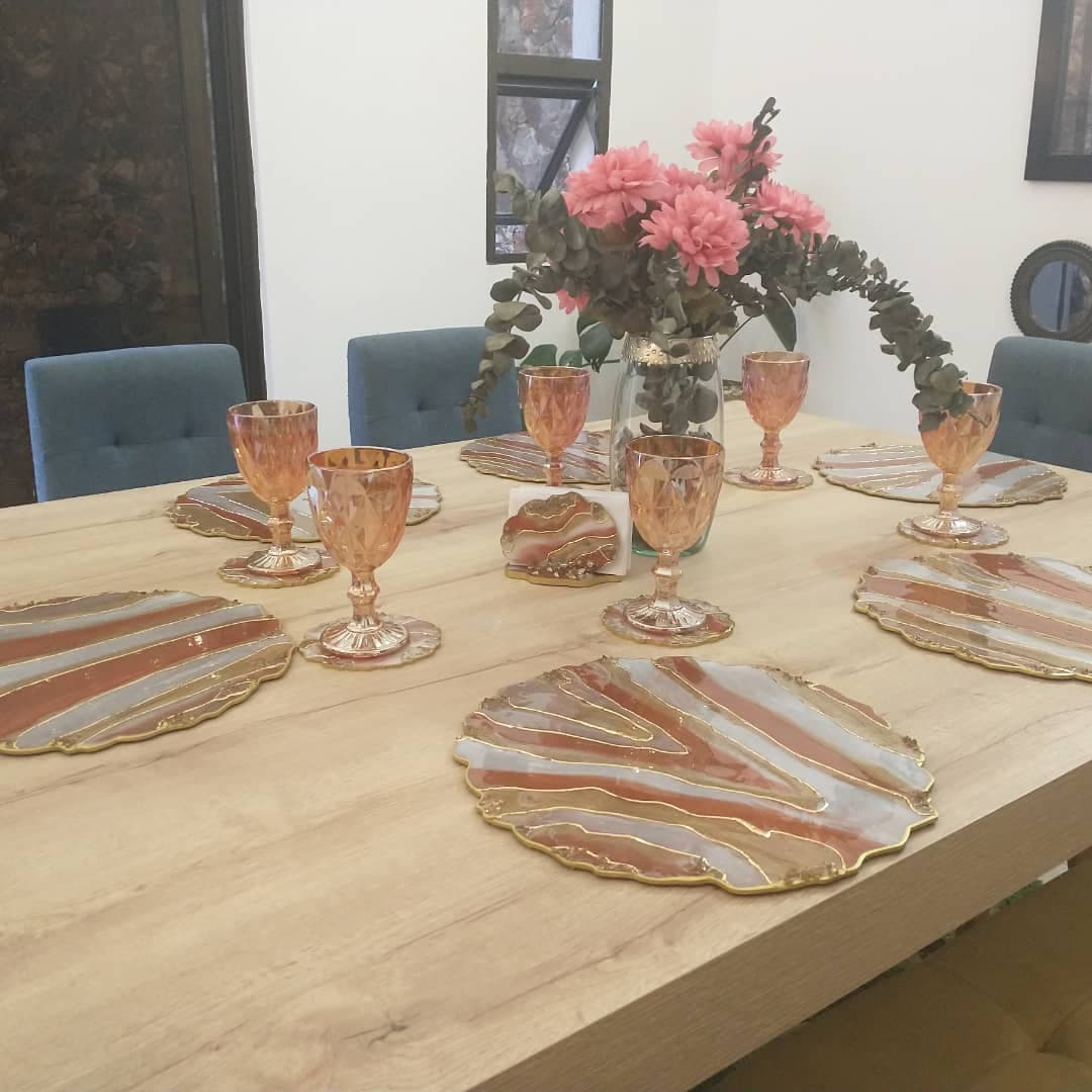 Set de Mesa MOSCU Cobrizo - View 4