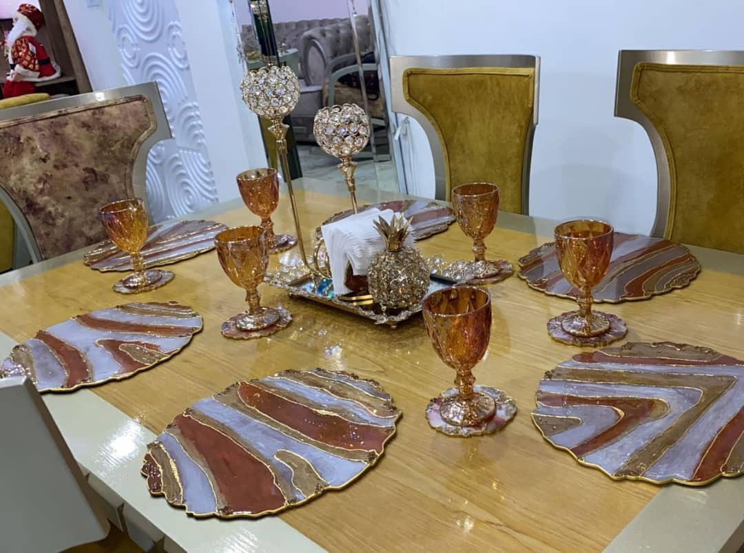 Set de Mesa MOSCU Cobrizo