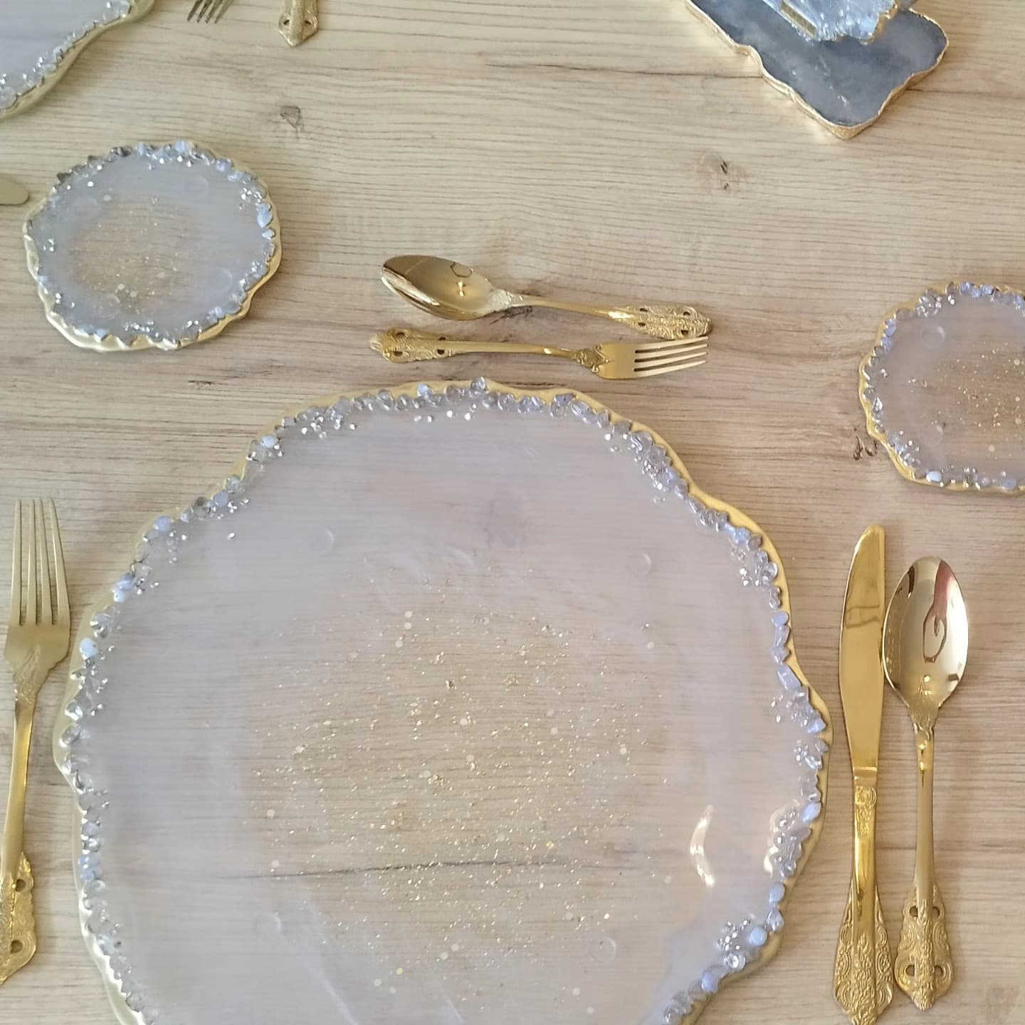 Set de Mesa  MONACO LUXURY Gris perla - View 3