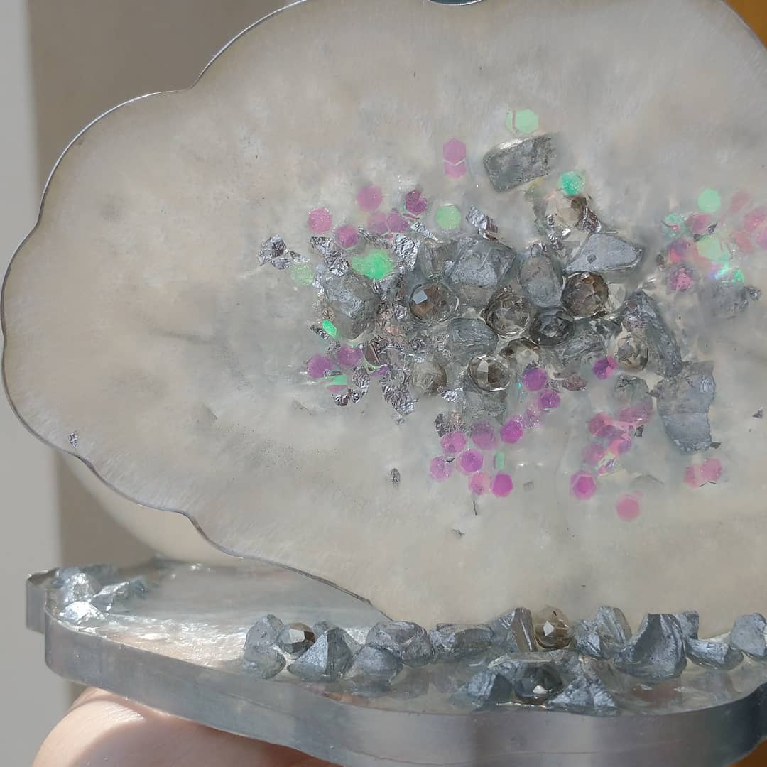 Servilletero Marmolado Silver - View 5