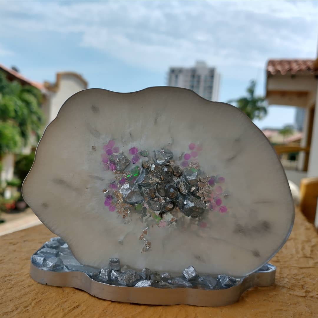 Servilletero Marmolado Silver - View 7