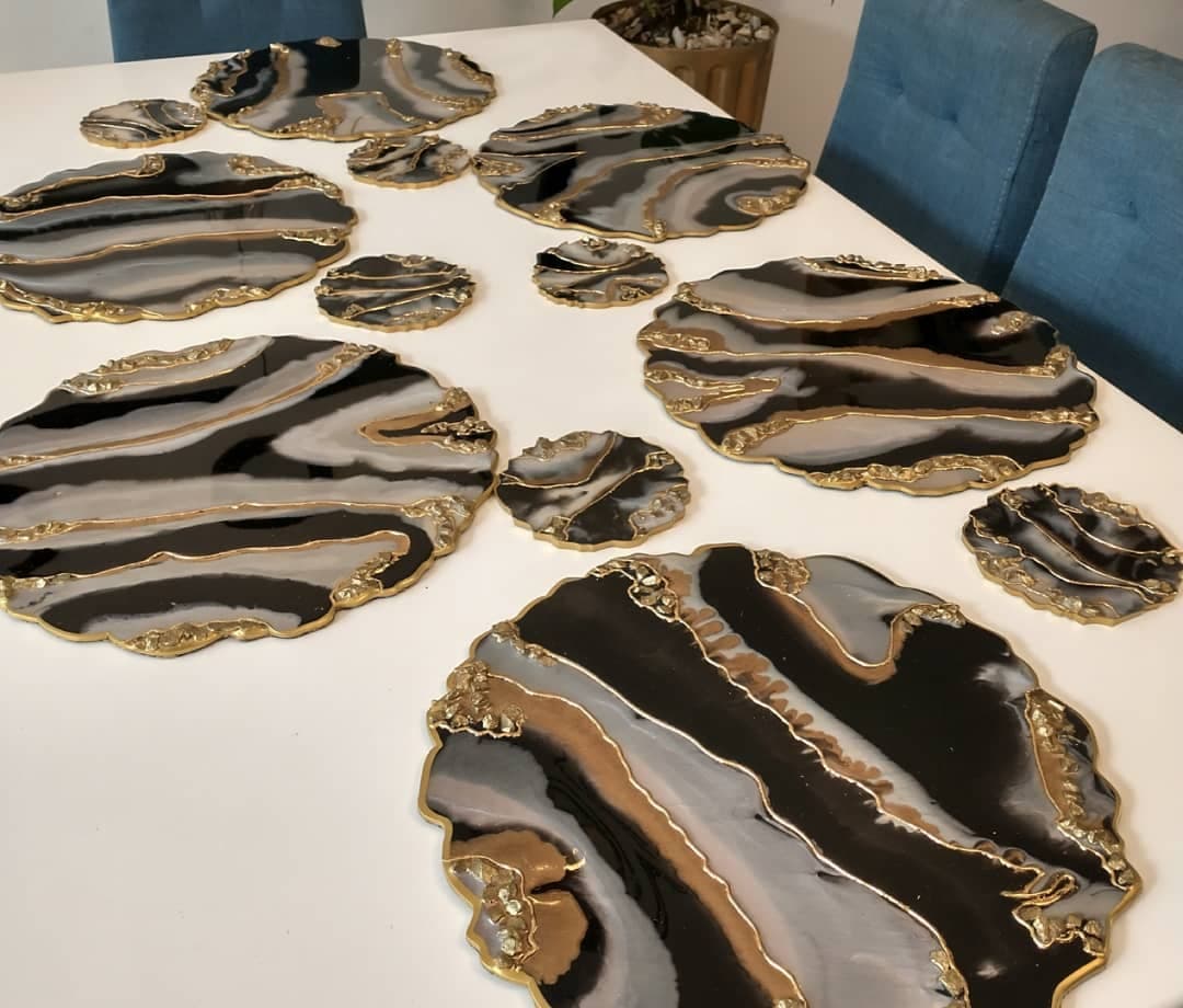 Set de Mesa MOSCU BLACK - View 18