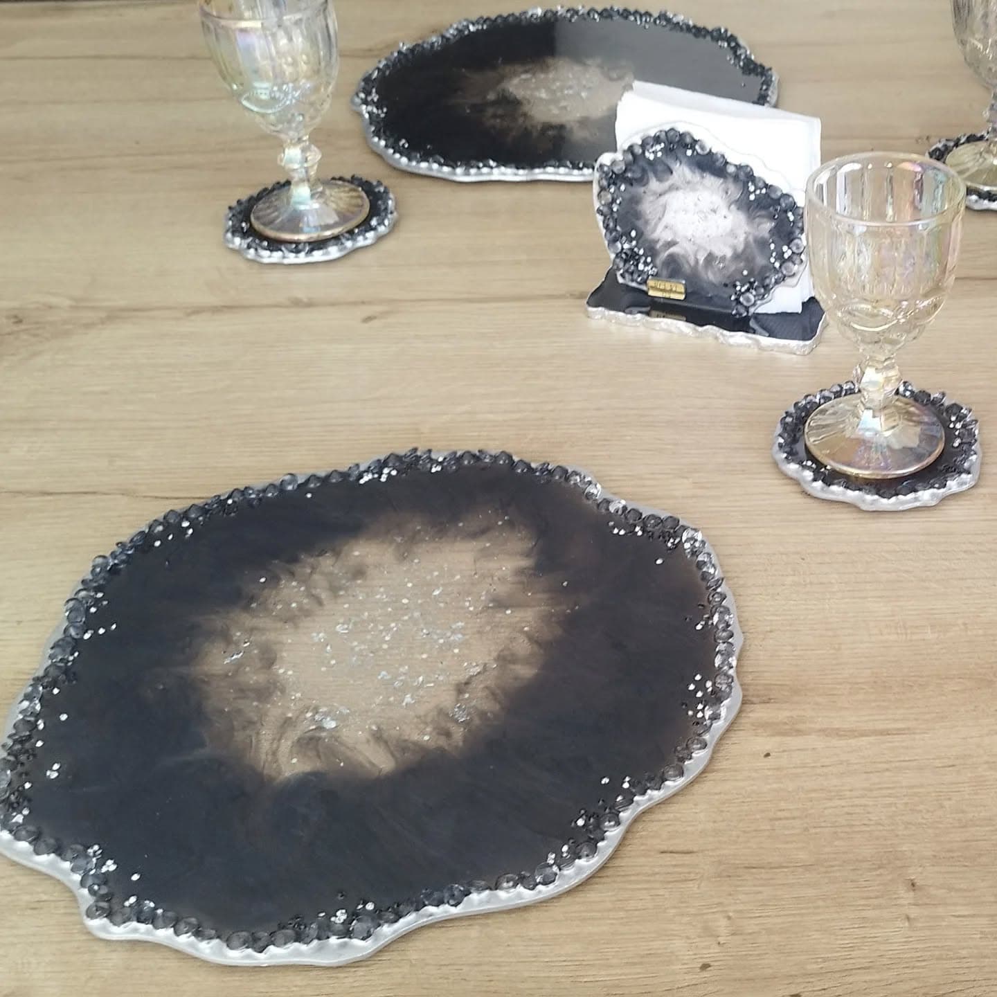 Set de Mesa MONACO LUX Night silver - View 8