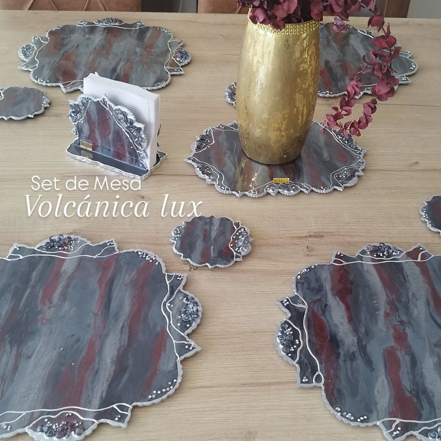 Set de Mesa VOLCANICA LUX - View 1