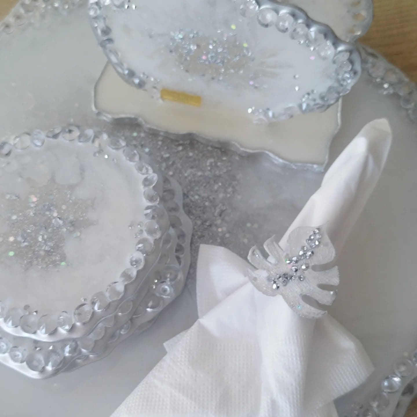 Set de Mesa MONACO LUXURY silver - View 8