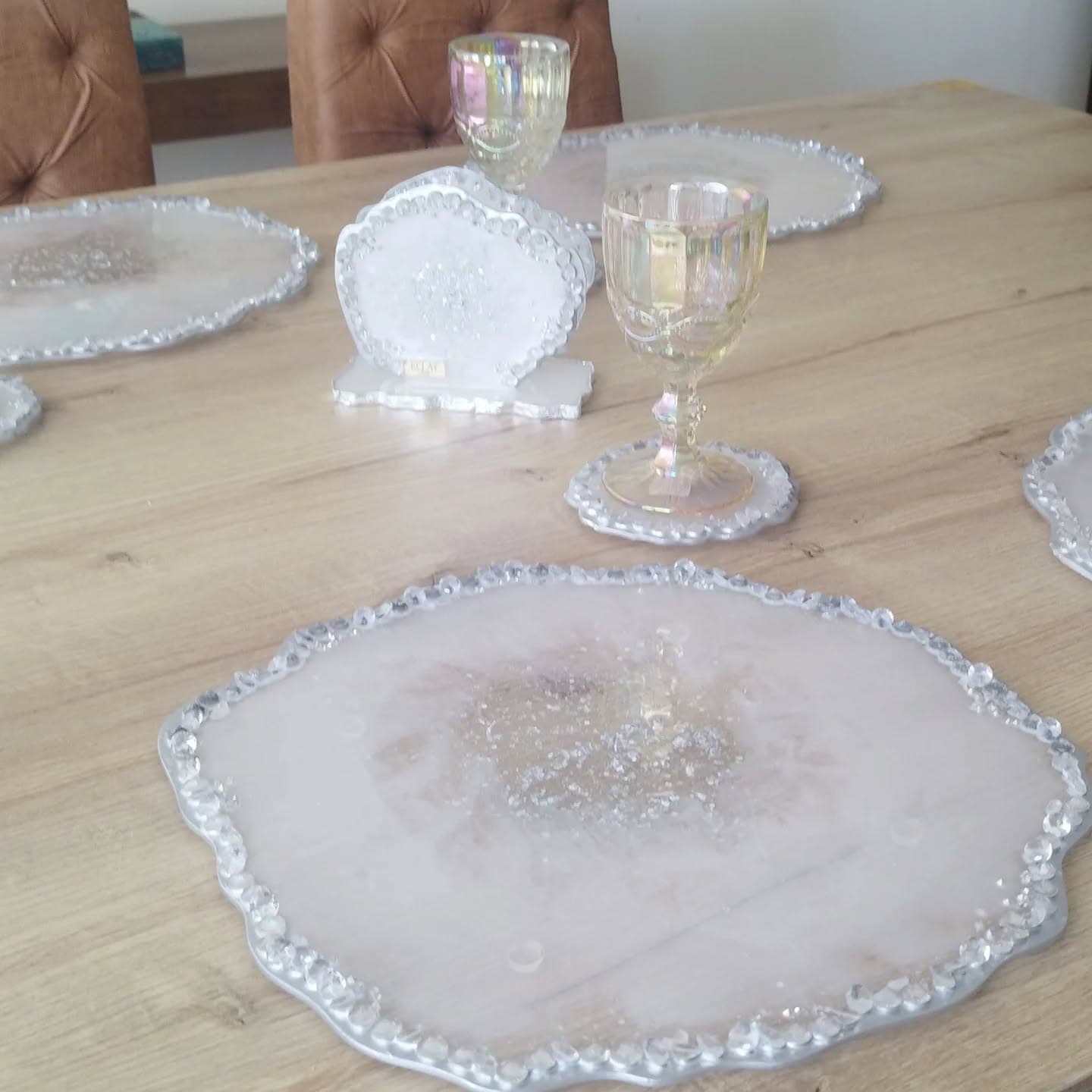 Set de Mesa MONACO LUXURY silver - View 7