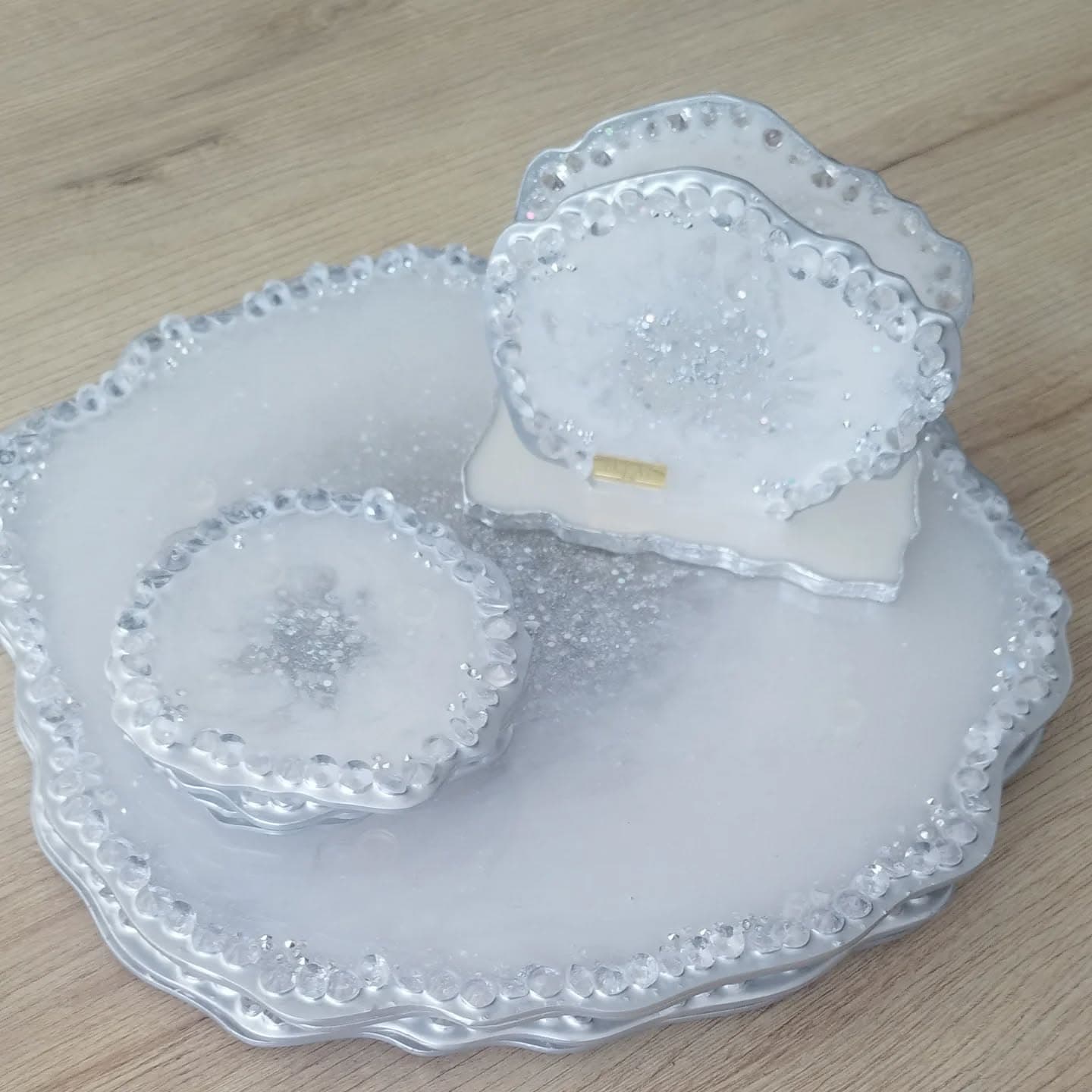 Set de Mesa MONACO LUXURY silver - View 6