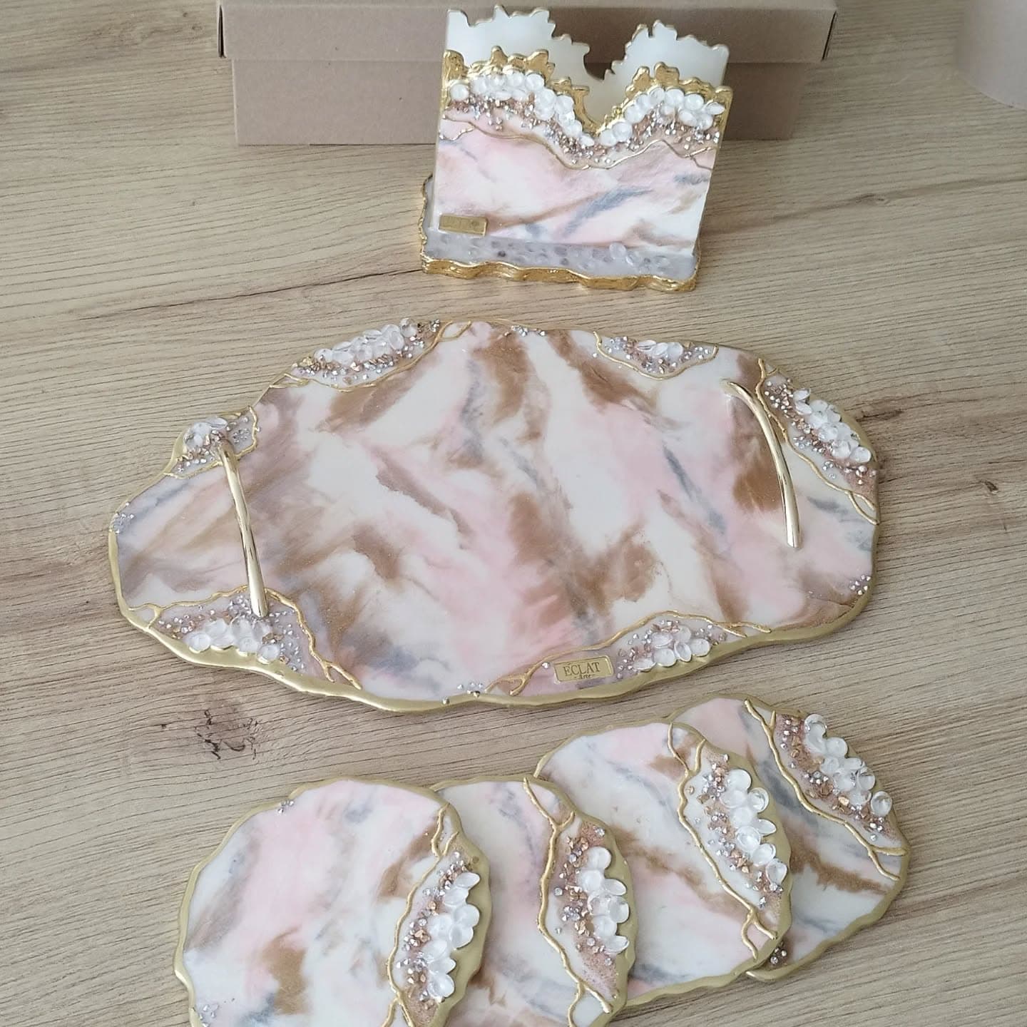 Bandeja MARMOLADA ROSA - View 1