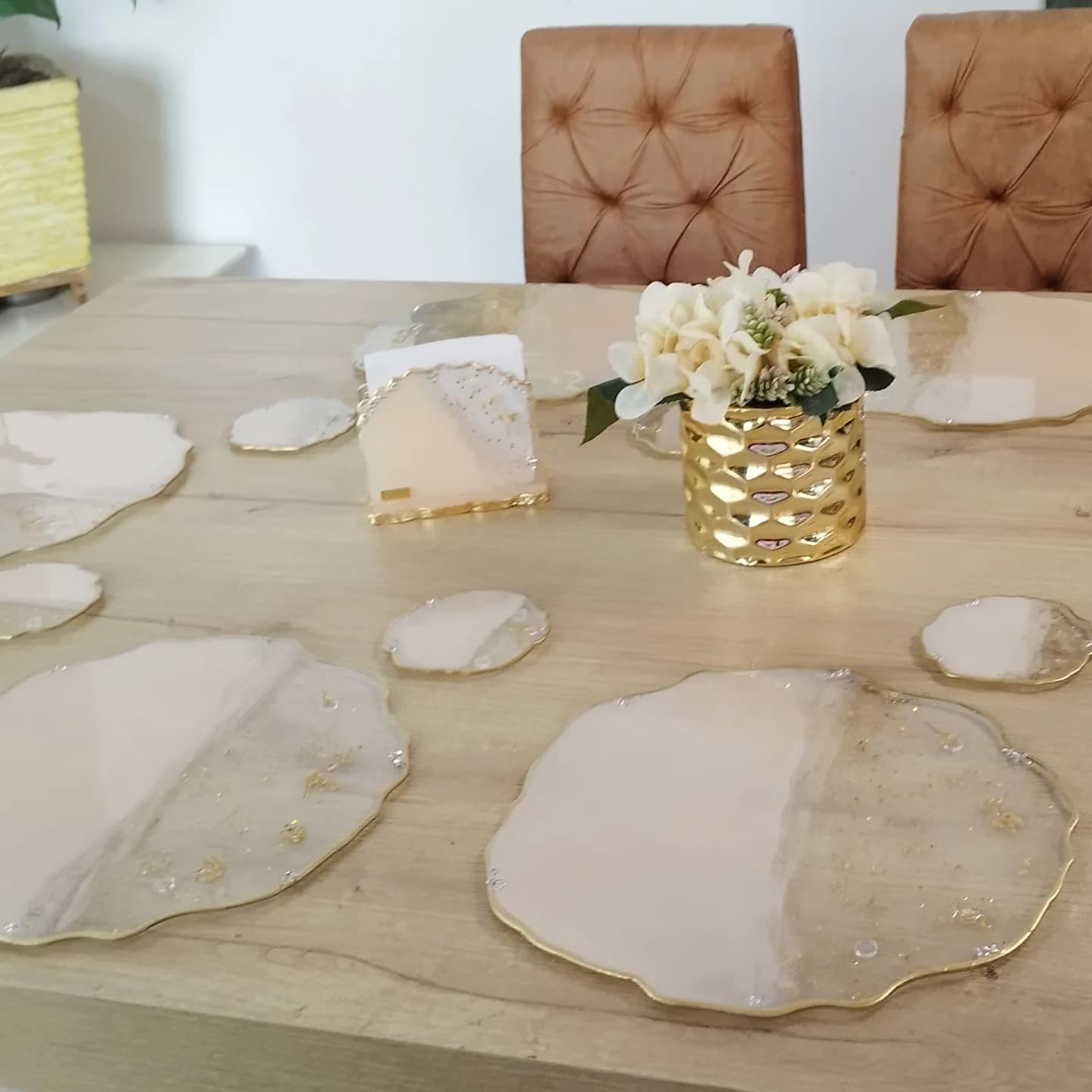 Set de Mesa VENECIA LUXURY Beige Claro - View 8