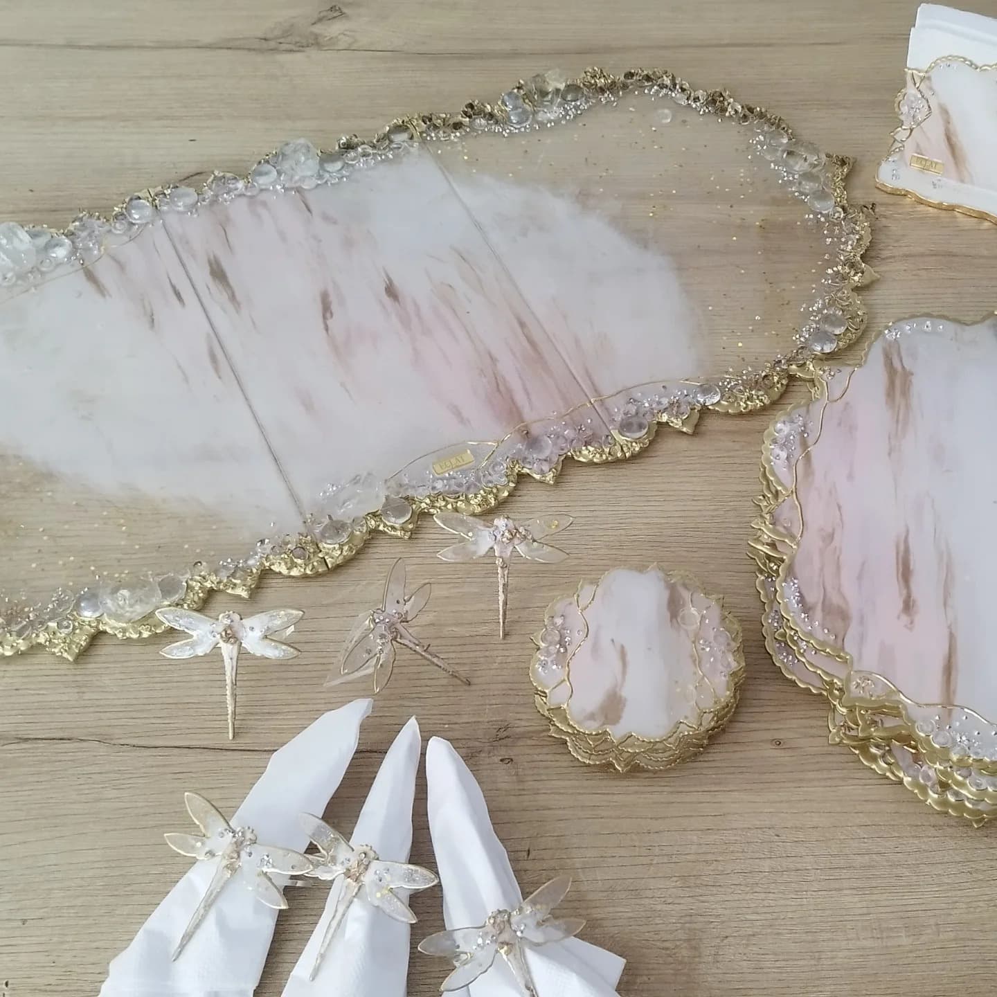 Libelulas Lux rosa - View 1