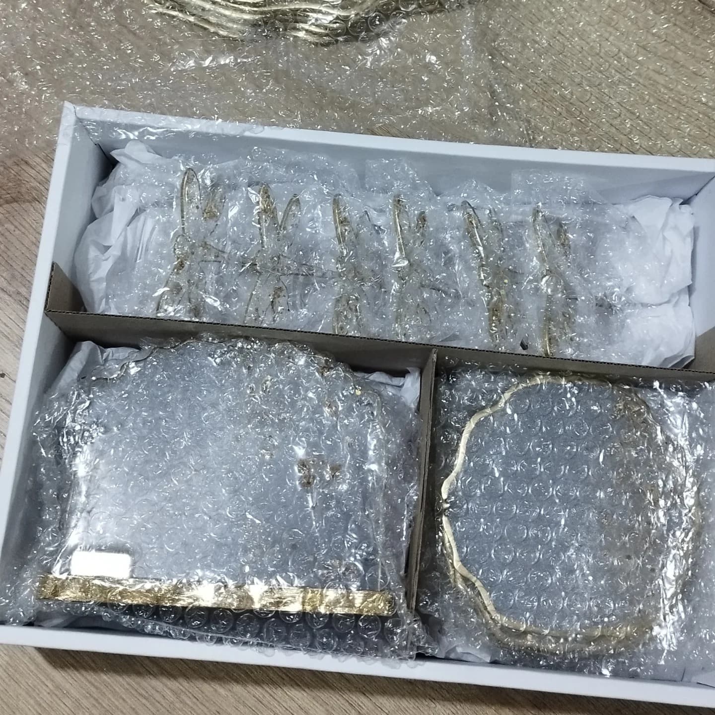 Set de Mesa VENECIA LUXURY Gris Plata - View 5