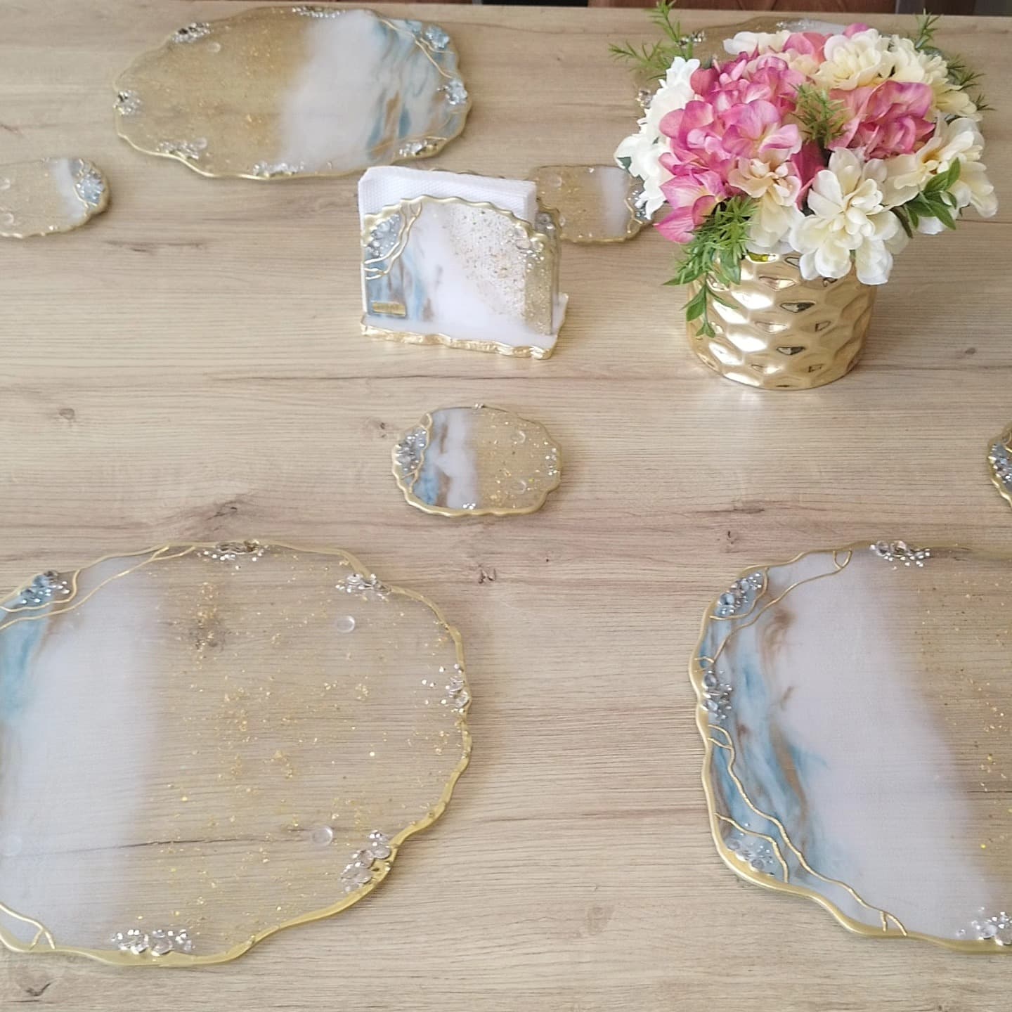 Set de Mesa SIBERIA LUXURY Dorado - View 3