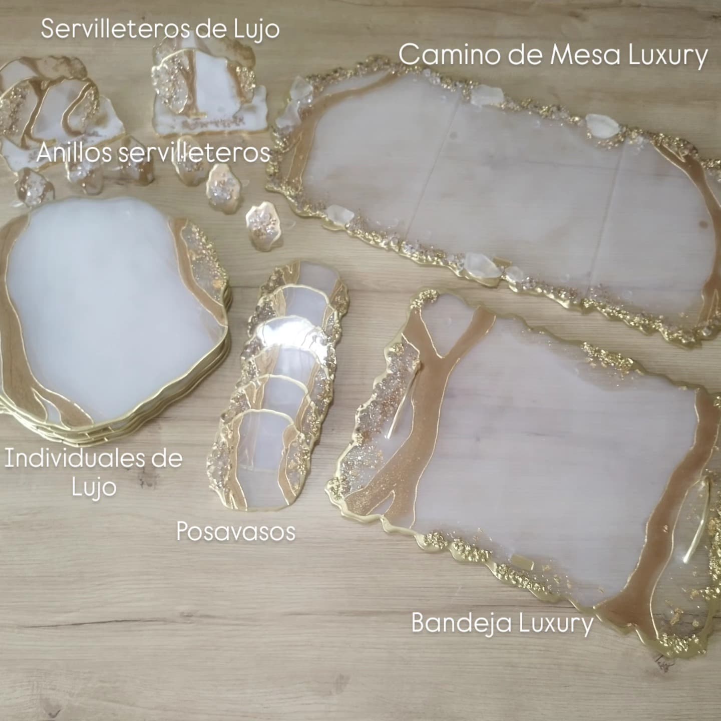 Set de Mesa VICTORIA LUXURY Translucido - View 6